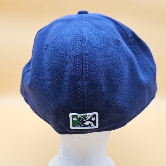 Vermont Lake Monsters Hat Cap New Era Fitted Size 7 3/8 Minor League Baseball - Picture 5 of 8